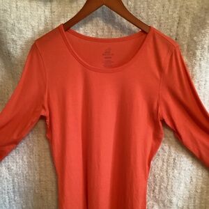 Woolx Remi Long-Sleeved top in Fiesta color